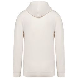 Eco-friendly men's modal full zip hooded sweatshirt