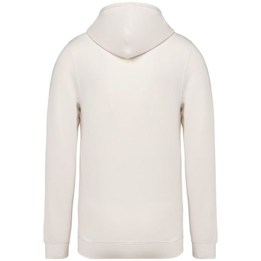 Eco-friendly men's modal full zip hooded sweatshirt