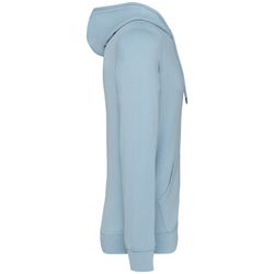 Eco-friendly men's modal full zip hooded sweatshirt