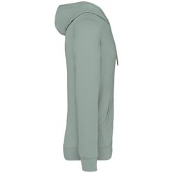 Eco-friendly men's modal full zip hooded sweatshirt