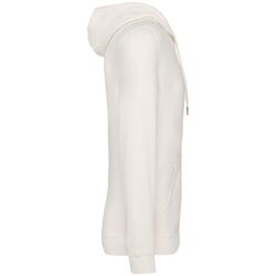 Eco-friendly men's modal full zip hooded sweatshirt