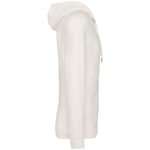 Eco-friendly men's modal full zip hooded sweatshirt