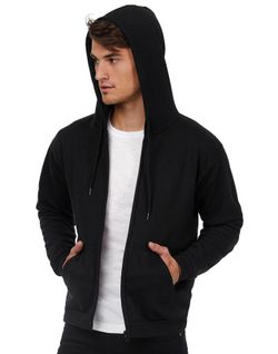 Capuz com zíper ID.205 50/50