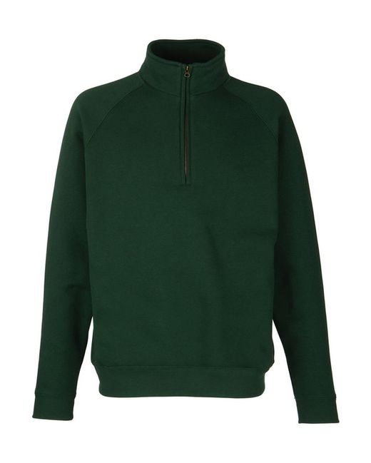 Kurzes Sweatshirt mit Reißverschluss