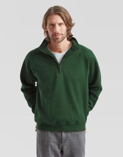 Kurzes Sweatshirt mit Reißverschluss