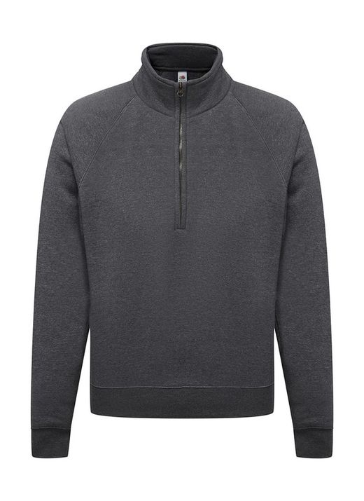 Kurzes Sweatshirt mit Reißverschluss