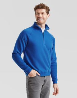 Kurzes Sweatshirt mit Reißverschluss
