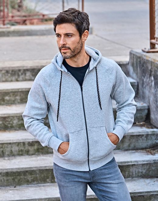 Sudadera con cremallera hombre