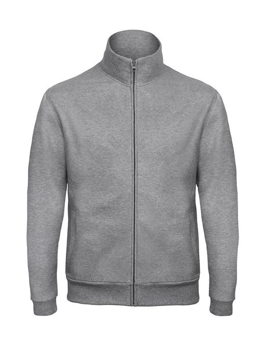 Felpa con zip unisex ID.206 50/50