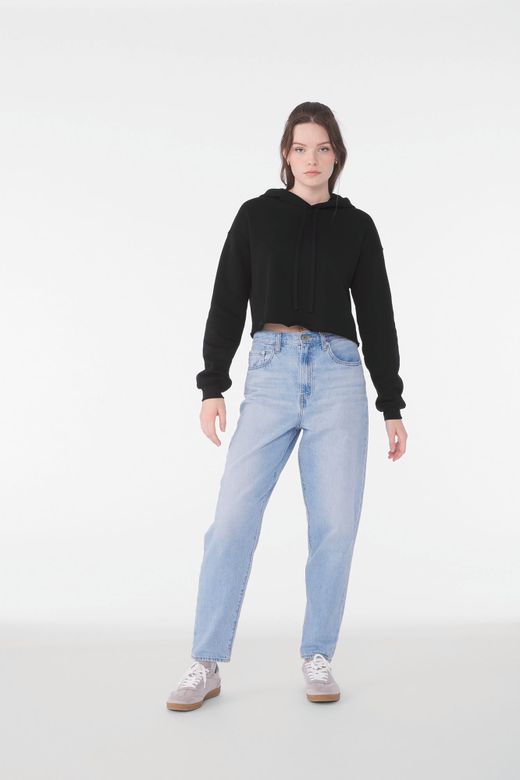 Felpa con cappuccio da donna in pile