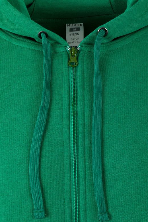 Sudadera cremallera capucha