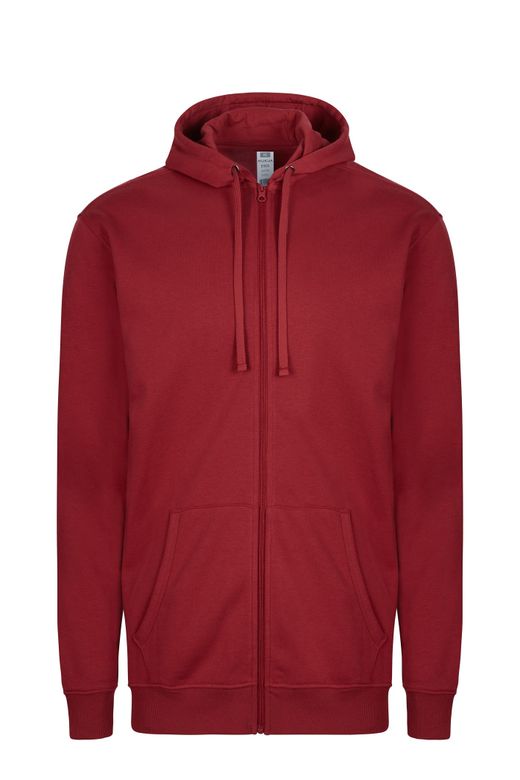 Sudadera cremallera capucha