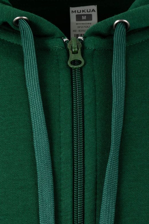 Sudadera cremallera capucha