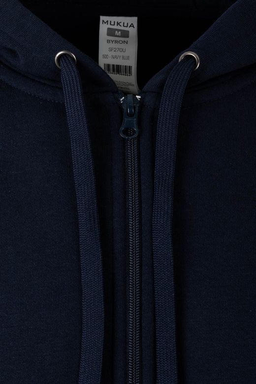 Sudadera cremallera capucha