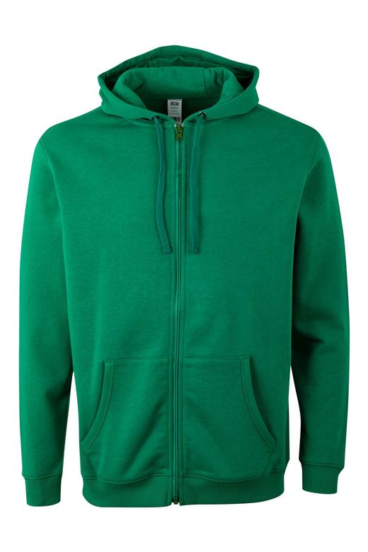 Sudadera cremallera capucha