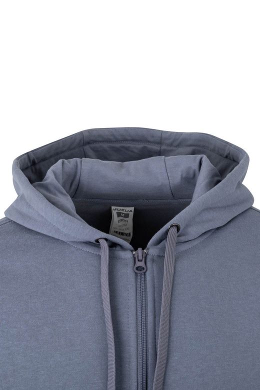 Sudadera cremallera capucha