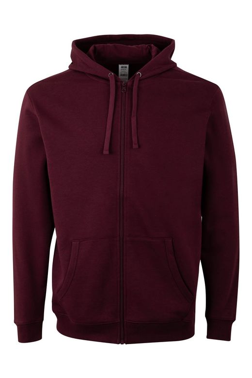 Sudadera cremallera capucha