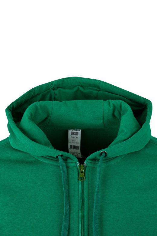 Sudadera cremallera capucha