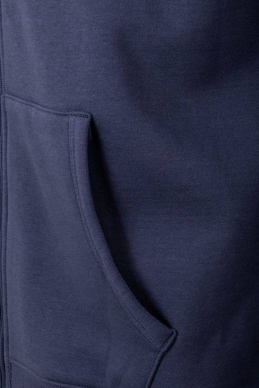 Sudadera cremallera capucha