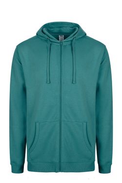Sudadera cremallera capucha