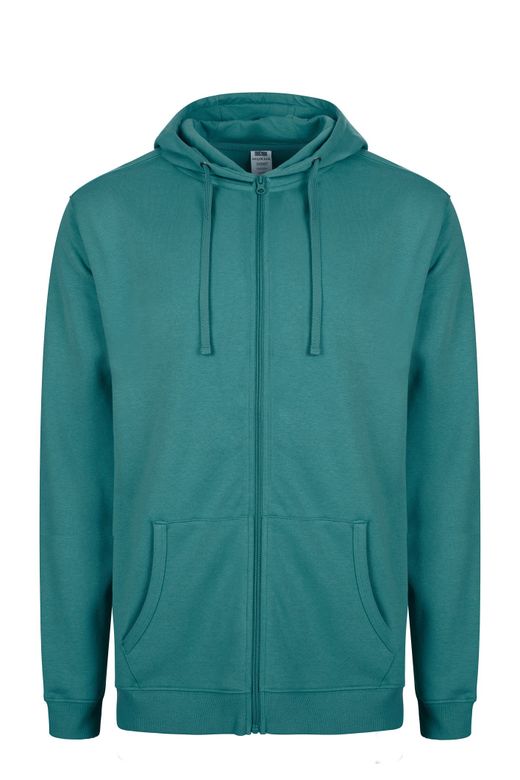 Sudadera cremallera capucha