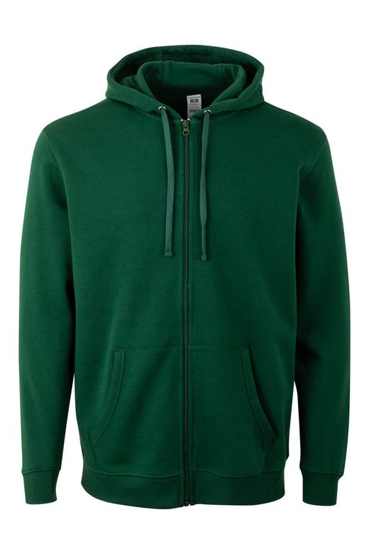 Sudadera cremallera capucha