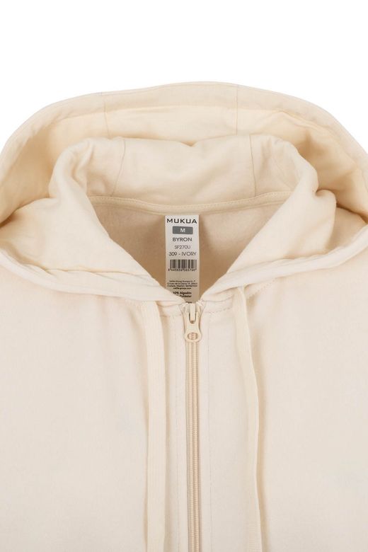 Sudadera cremallera capucha