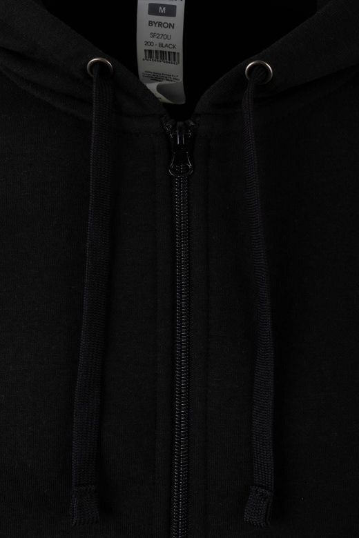 Sudadera cremallera capucha