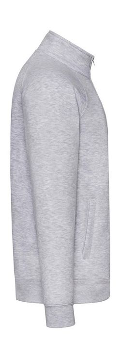 Premium-Sweatshirt mit durchgehendem Reißverschluss