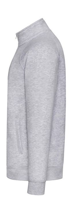 Premium-Sweatshirt mit durchgehendem Reißverschluss