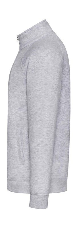 Premium-Sweatshirt mit durchgehendem Reißverschluss