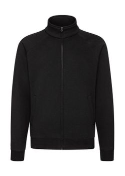 Premium-Sweatshirt mit durchgehendem Reißverschluss