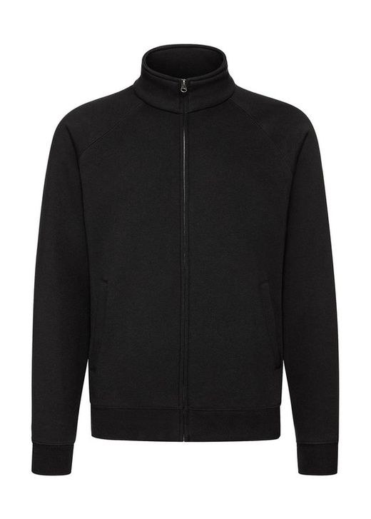 Premium-Sweatshirt mit durchgehendem Reißverschluss