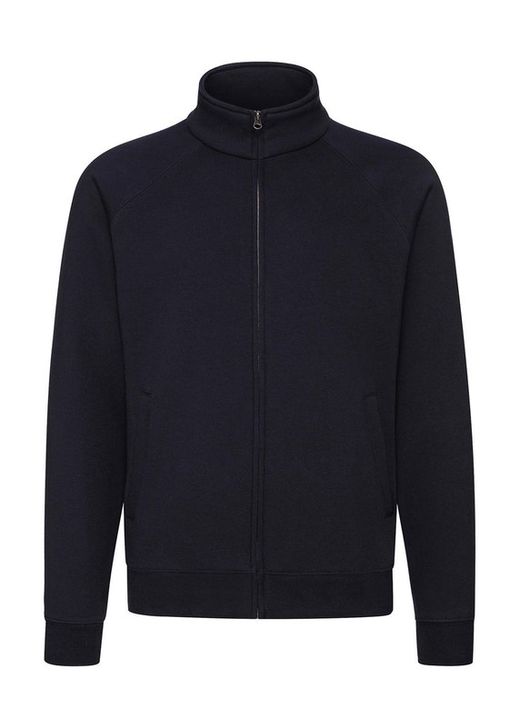 Premium-Sweatshirt mit durchgehendem Reißverschluss