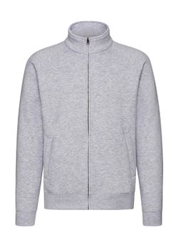 Premium-Sweatshirt mit durchgehendem Reißverschluss