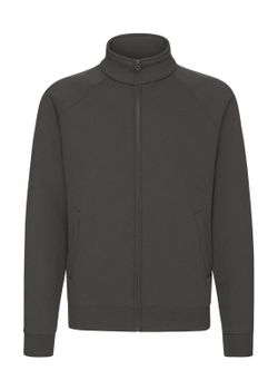 Premium-Sweatshirt mit durchgehendem Reißverschluss