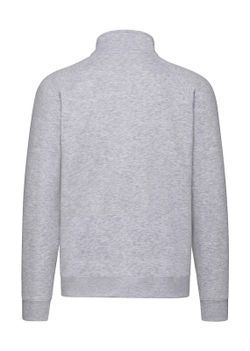 Premium-Sweatshirt mit durchgehendem Reißverschluss