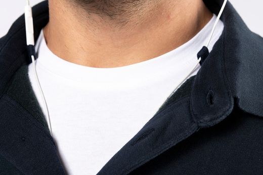 Sudadera Cuello Polo