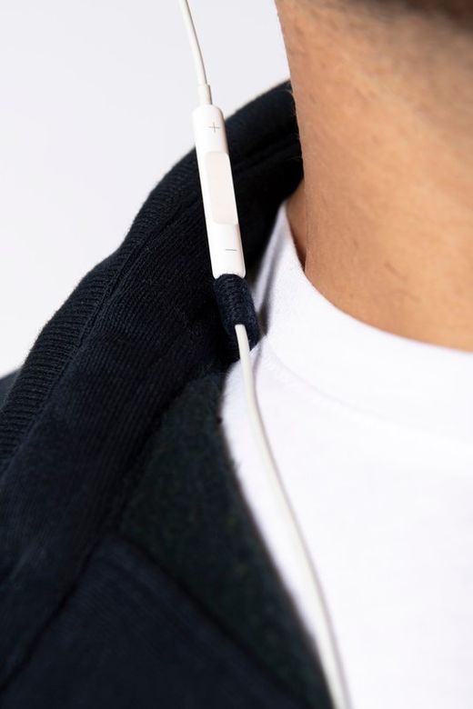 Sudadera Cuello Polo