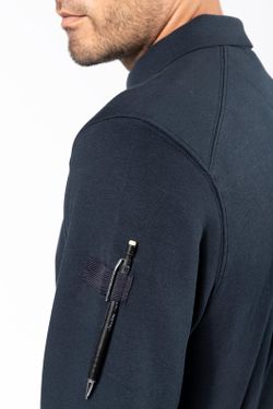Sudadera Cuello Polo