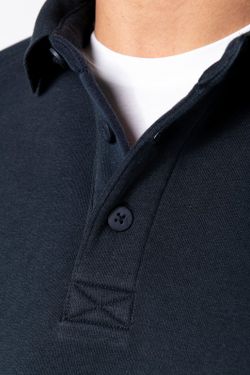 Sudadera Cuello Polo