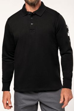 Sudadera Cuello Polo