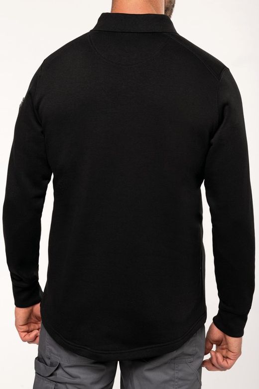 Sudadera Cuello Polo