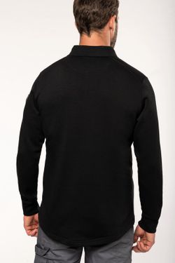Sudadera Cuello Polo