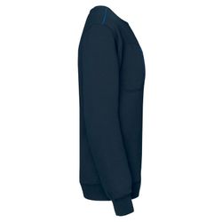 Day To Day Unisex-Sweatshirt mit kontrastfarbener zip Tasche