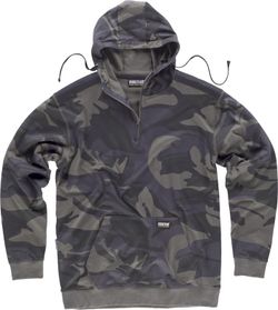 Sudadera de camuflaje con capucha Camuflage Gris / Negro