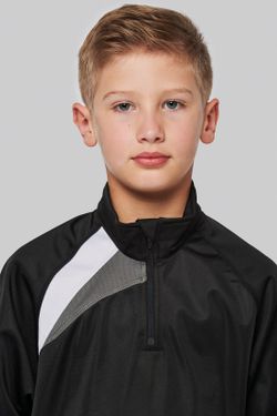 FELPA TRAINING CON ZIP PER BAMBINI