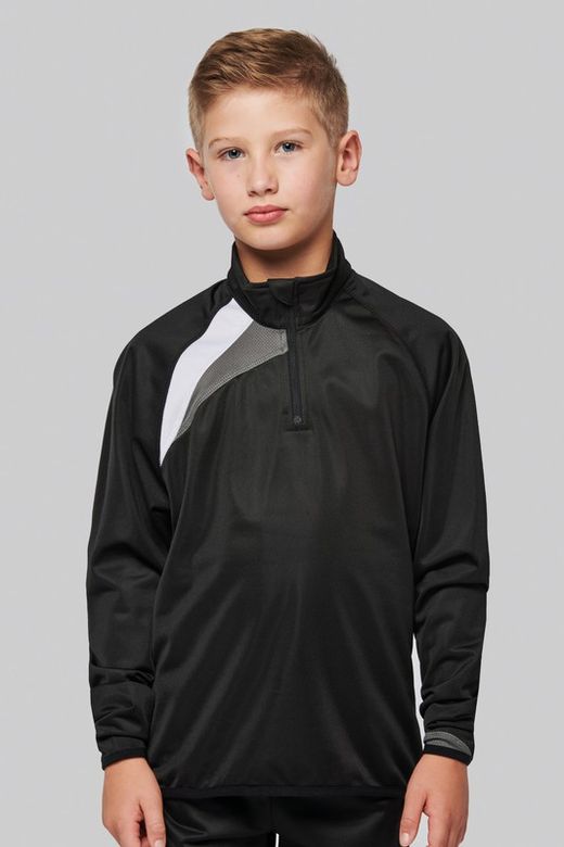 FELPA TRAINING CON ZIP PER BAMBINI