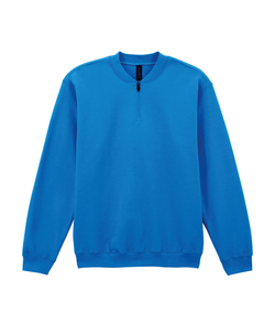 Sweatshirt aus Molton 1/4 Reißverschluss