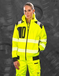 Recyceltes Sicherheitssweatshirt mit Reißverschluss